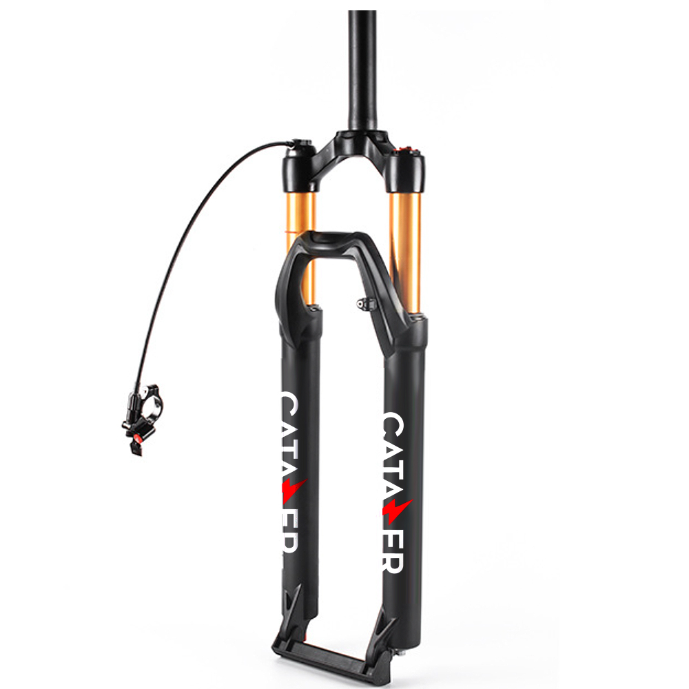 CATAZER Ultralight MTB Suspension Fork 27.5/29er Bike Fork with Rebound